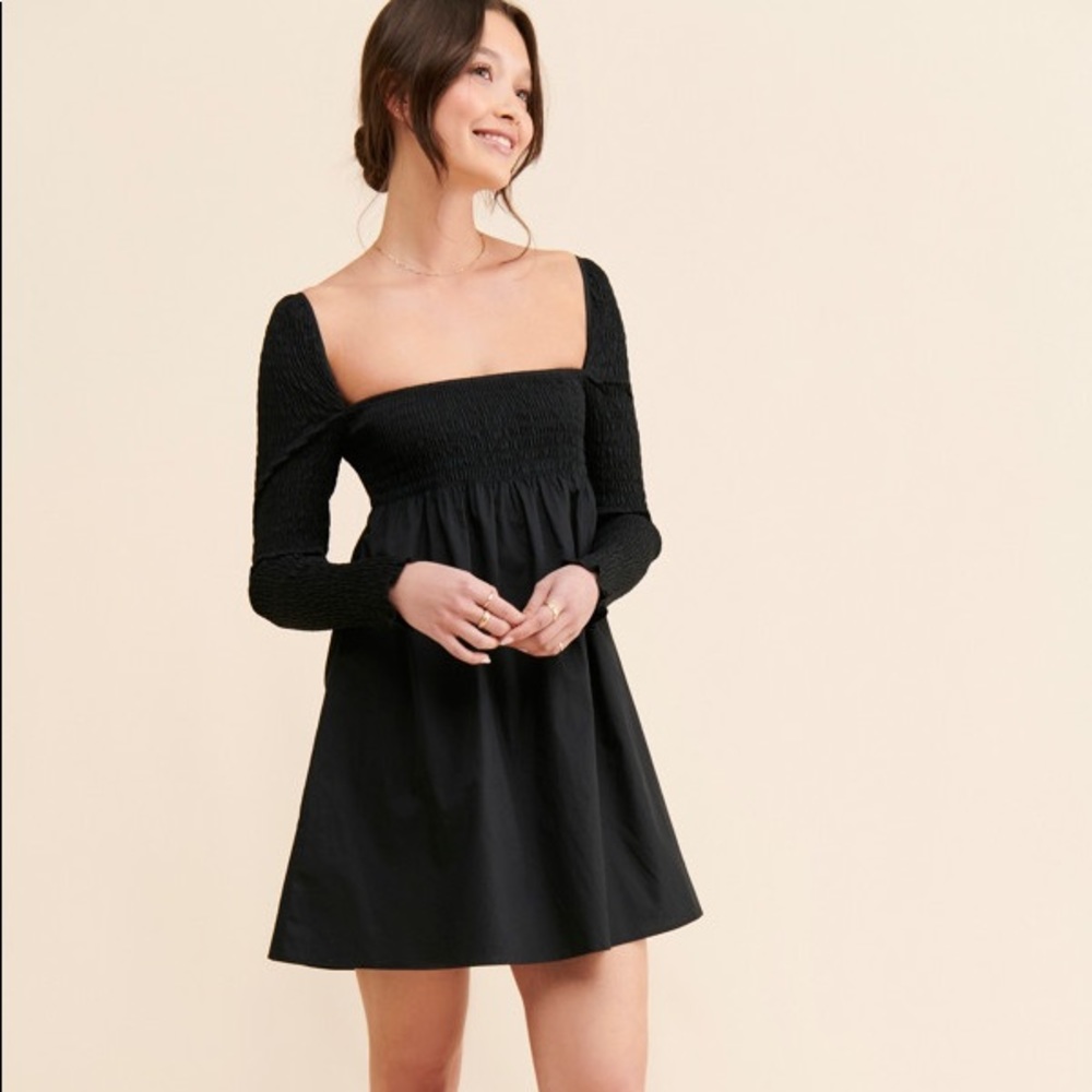 Shirred Babydoll Dress
Third Form